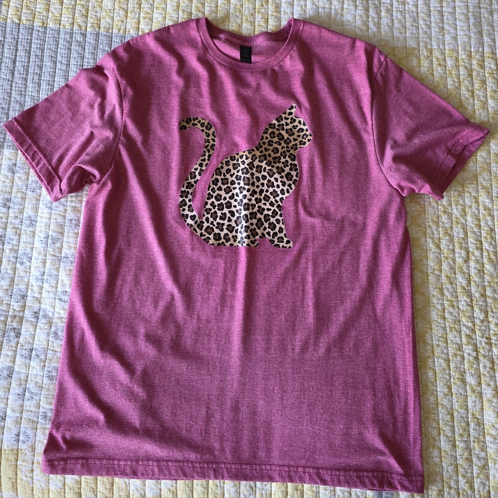 Gildan Softstyle Heather Pink T-Shirt